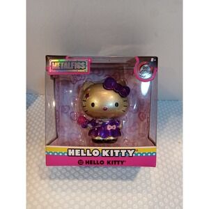 HELLO KITTY Sanrio Metalfigs Purple Diecast Mini‎ Figure